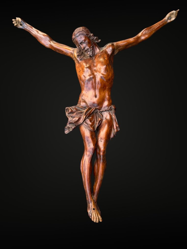 Γλυπτό, Corpus Christi - 18e eeuw - 33 cm - Limewood #1.0