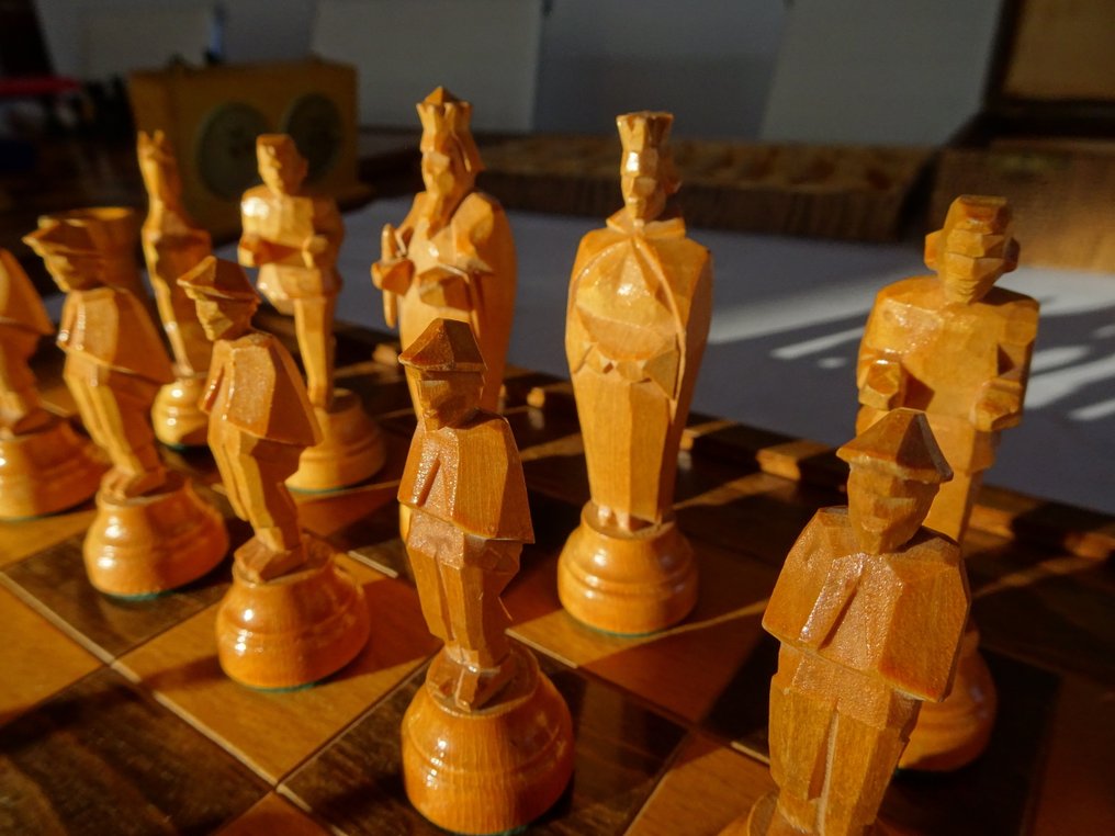 西洋棋套裝 - 木 #3.2