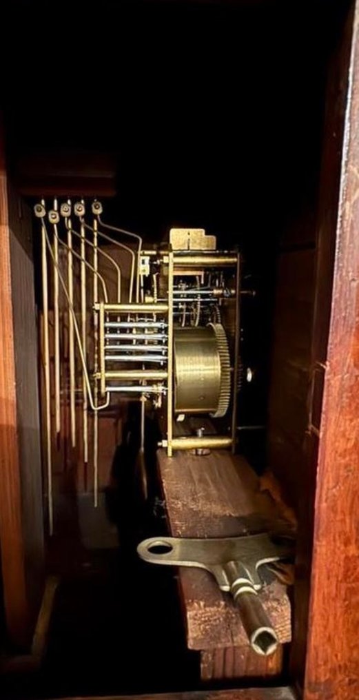 Ceas de masă -   Lemn - 1900-1910 - Ceas de șemineu german #2.1