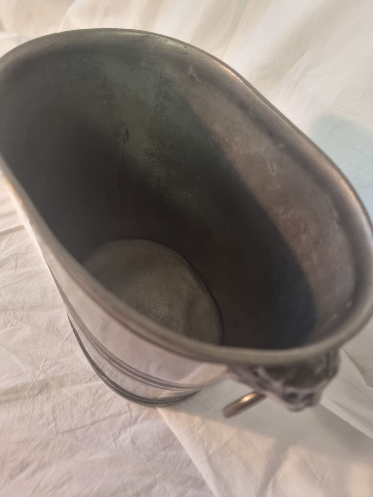 Iskjøler - Tinn - Antikk og massiv #3.2