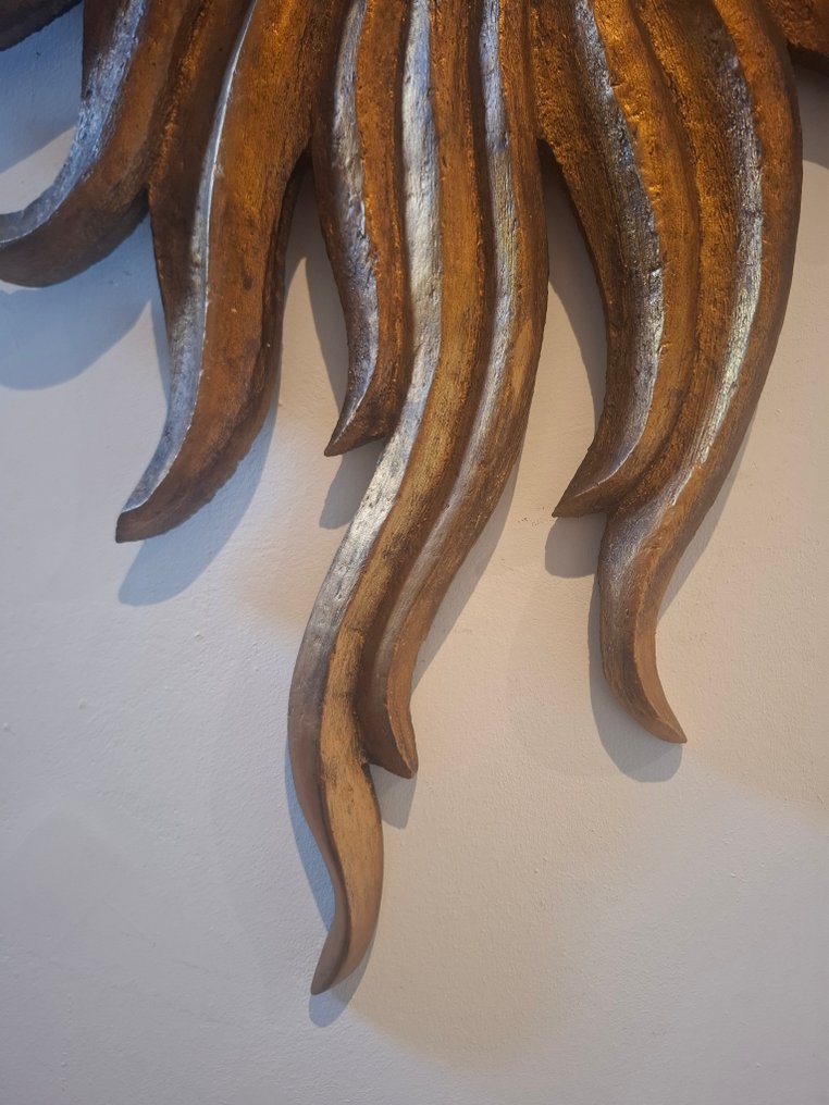 Espejo - Madera - Espejo sol estrella 1930 #2.1