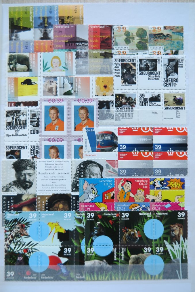 荷兰 2001/2010 - 邮寄方有效/名义邮资价值 €226.74 #4.3