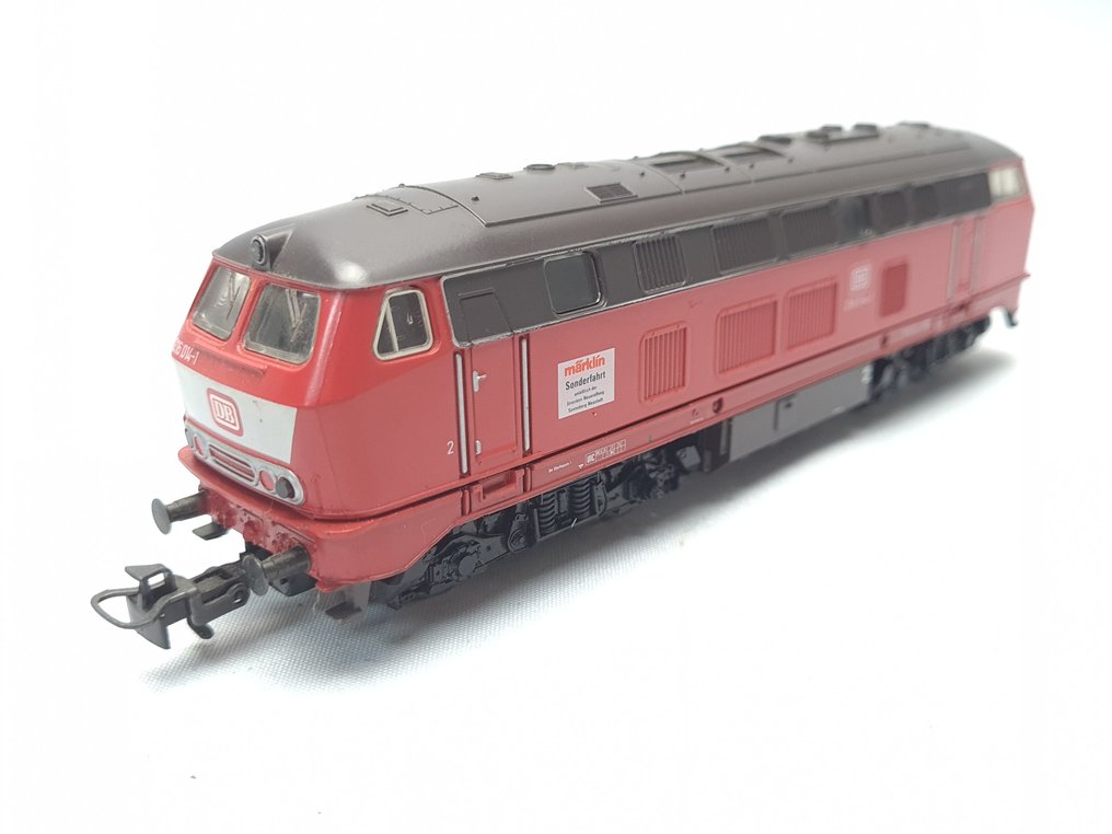 Märklin H0 - 3079 - Πετρελαιοκίνητη μηχανή τρένου (1) - BR 216 'Märklin Sonderfahrt' - DB #1.0