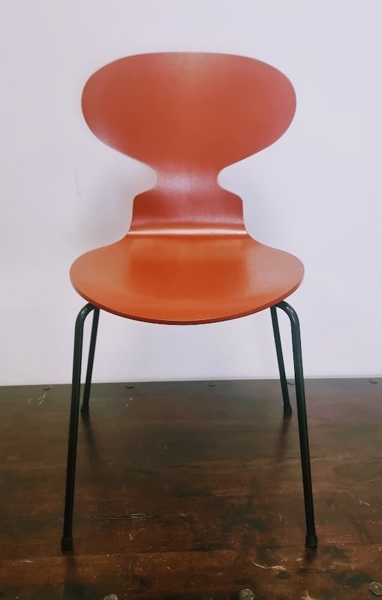 Fritz Hansen - Arne Jacobsen - Chaise - fourmi - Bois, Métal #1.0