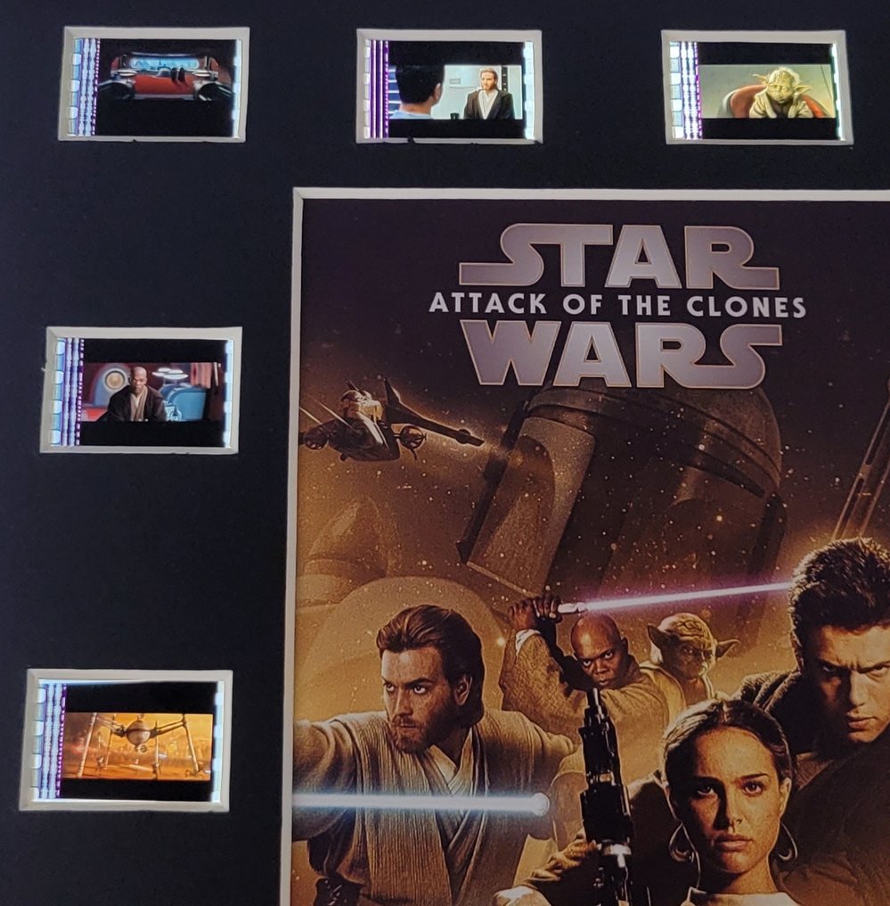 Star Wars Episode II: Attack of the Clones - Framed Film Cell Display with COA #4.3