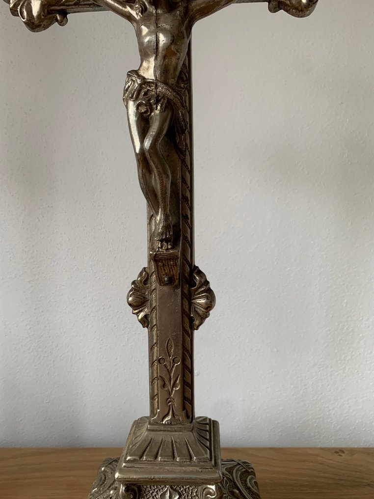 Secesja Krucyfiks - Żelazo - 1930-1940  #3.2