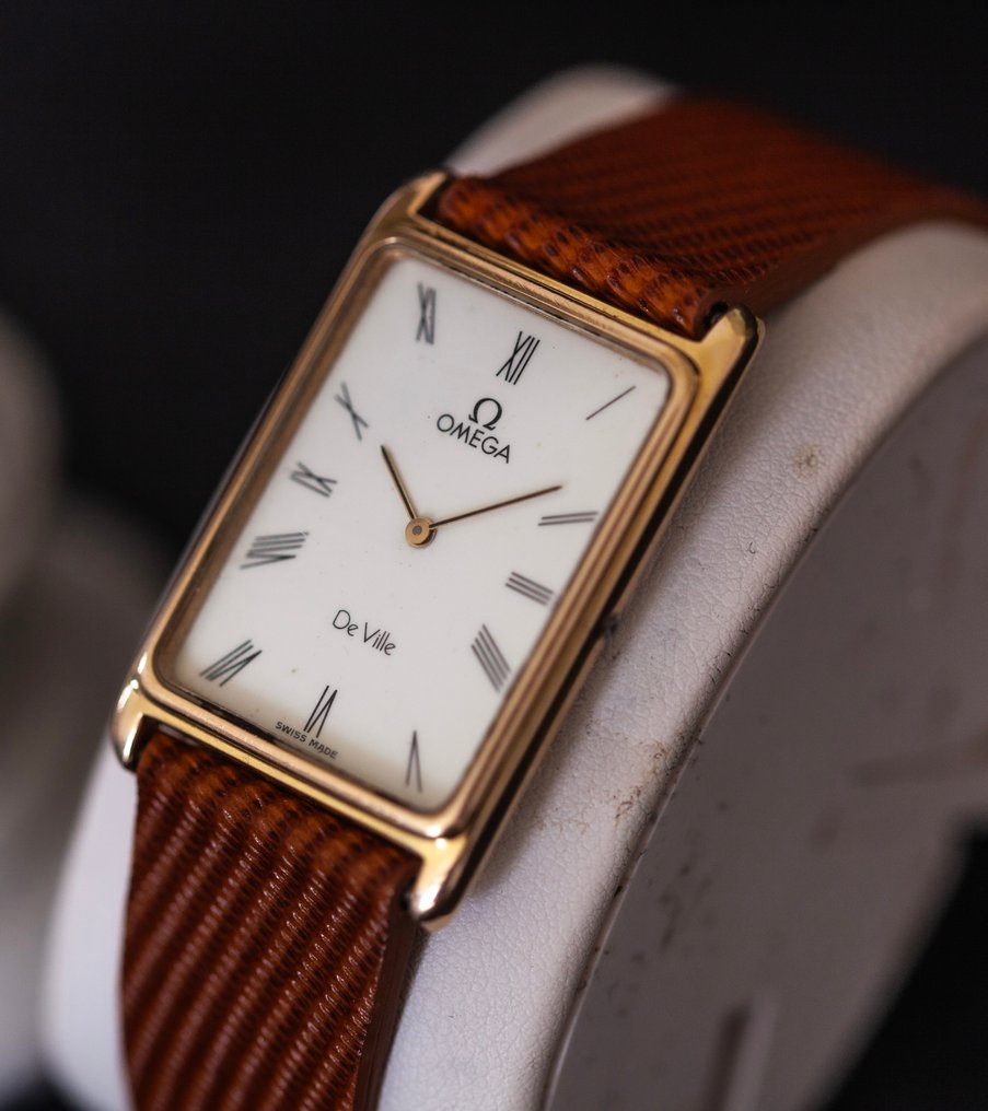 Omega - De Ville "Tank" Large Size - Ingen mindstepris - cal 1365 - Unisex - 1990-1999 #4.3