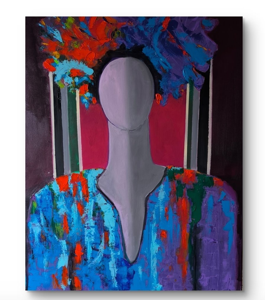 Miguel de Miguel - Testa di Donna XL #4.3