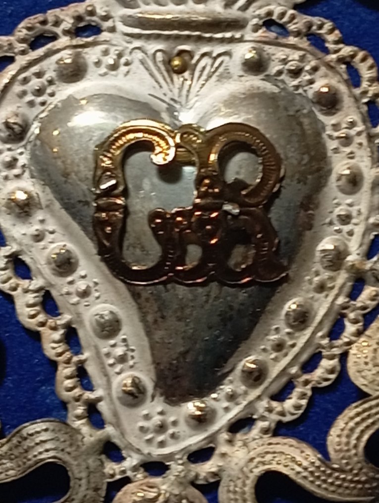  還願物 - .925 銀 - 1850-1900 - 银制祈愿品，为恩典  #3.2