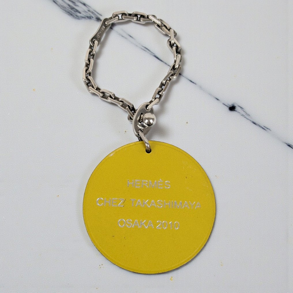 Hermès - Tiger Face Bag Charm Keychain – Takashimaya Osaka 2010 Edition - Keyring #1.0