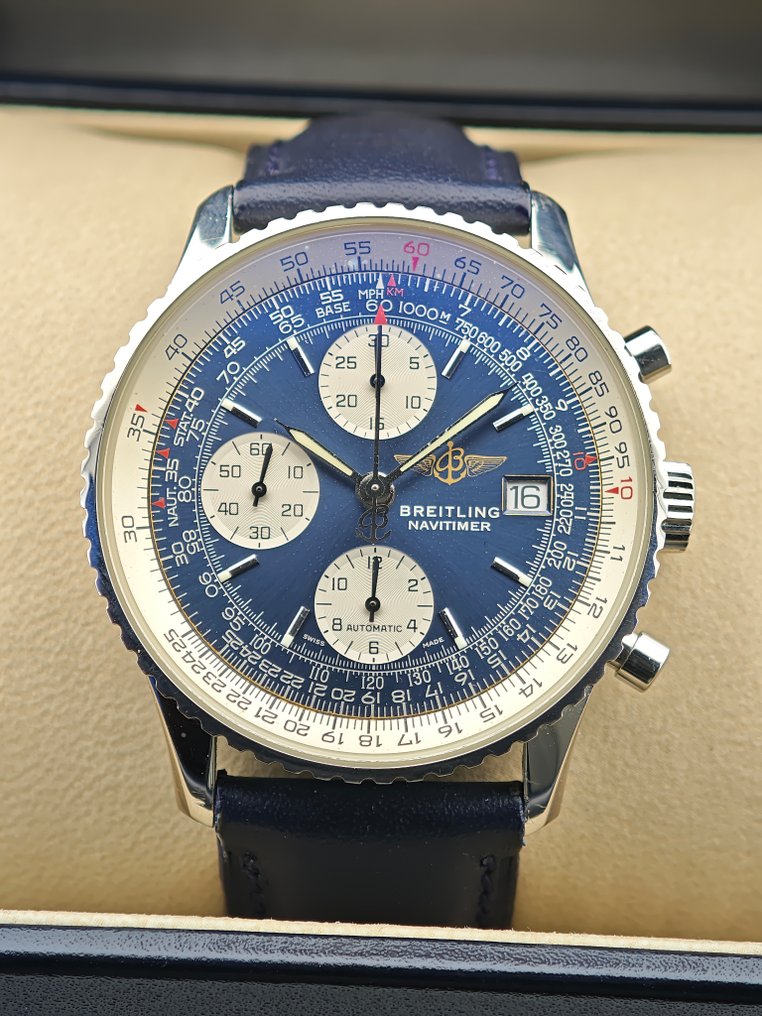 Breitling - Navitimer Blue Dial - Ref. A13322 - Men - 1990-1999 #2.1