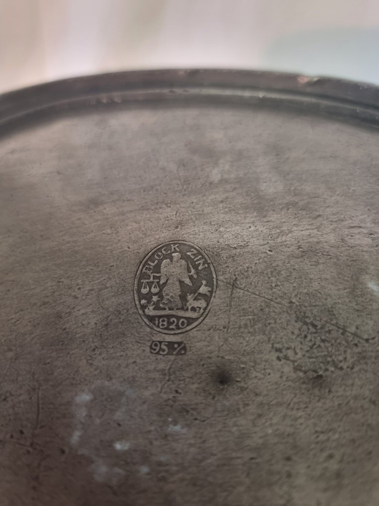 Iskjøler - Tinn - Antikk og massiv #2.1