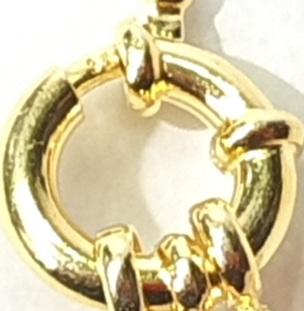 天然粉水晶 - 非常特别 - 无条件的伴侣之爱 - 925纯银 - 一流品质 - 项链 #2.1