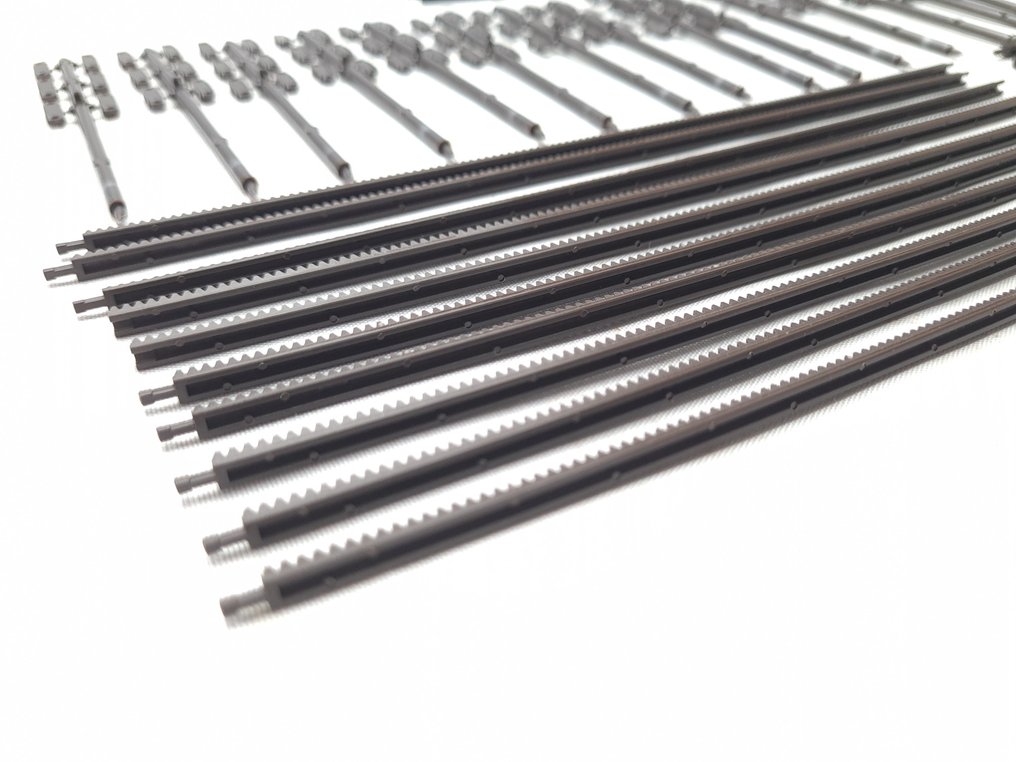 Fleischmann H0轨 - 6411 - 模型火车车轨 (30) - 30x标准杆轨道杆 #4.3