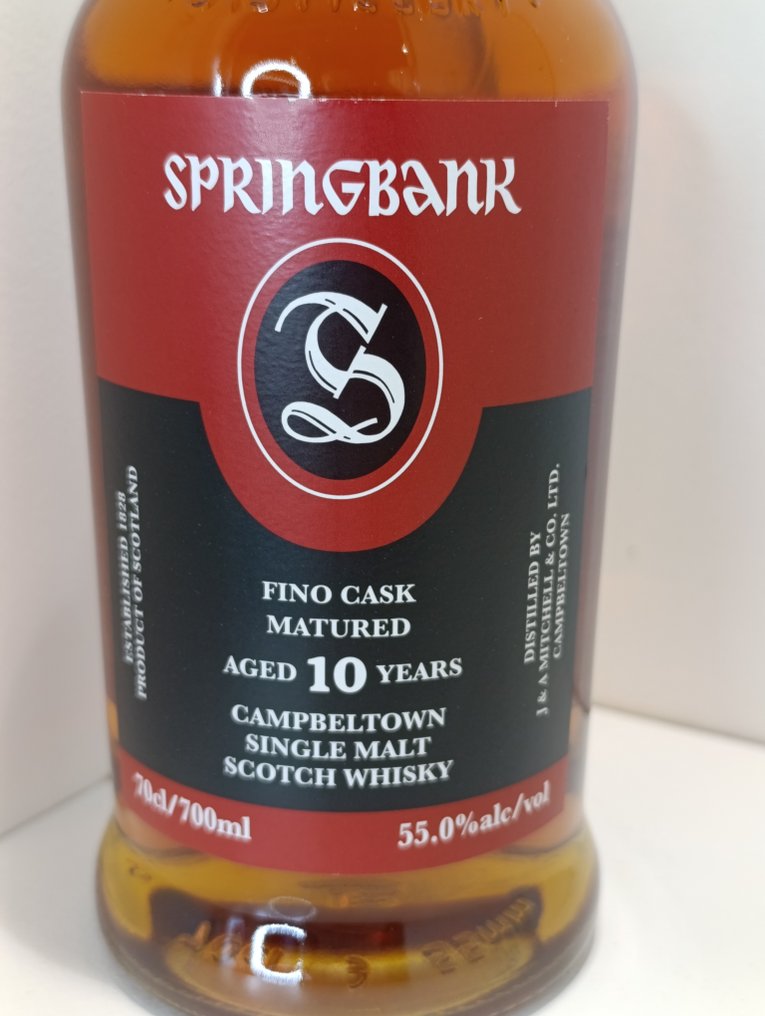 Springbank 2015 Fino Cask Matured - b. 2025 - 70 cl #1.0
