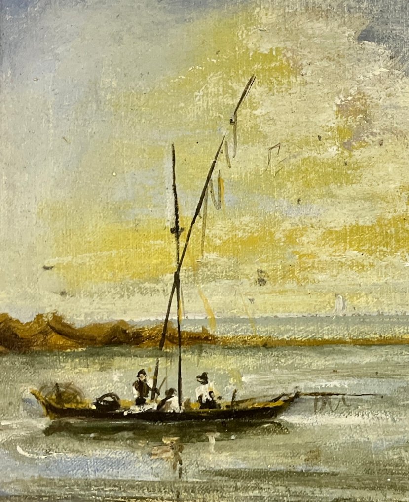 Roman Kramsztyk (1885-1942), Seguace di - Paesaggio Marino #3.2