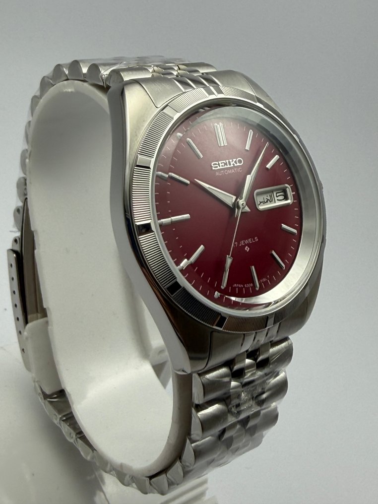 Seiko - Seiko Actus – Automatic – Cal. 6309 – Red Dial – Stainless Steel – Japan – 1970s - Ingen mindstepris - Mænd - 1979 #4.3