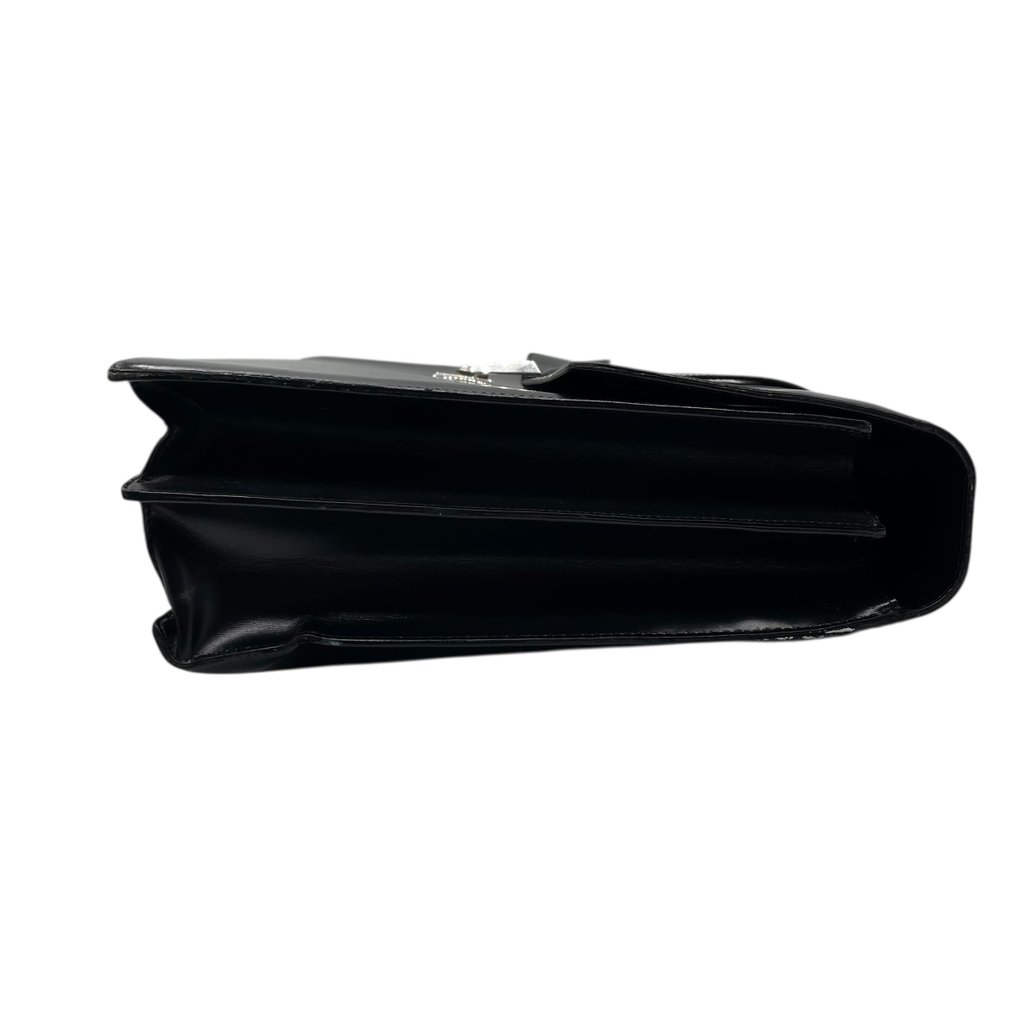 Cartier - Vintage Leather Business Briefcase Top Handle Structured Work Bag with Silver Tone Hardware - Servietă #4.3