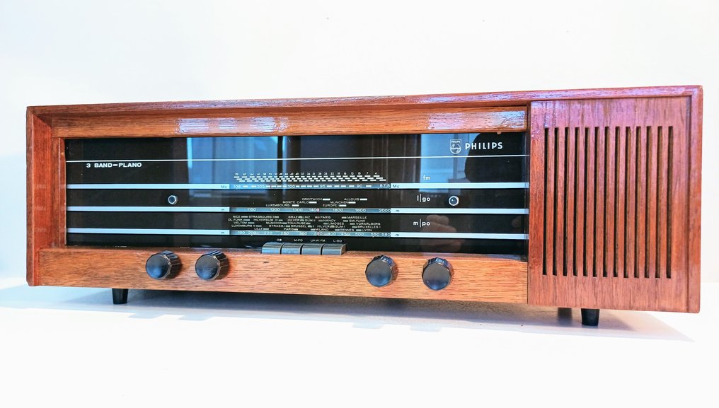 Philips - 22RB463 / 3 band-Plano Radio #1.0