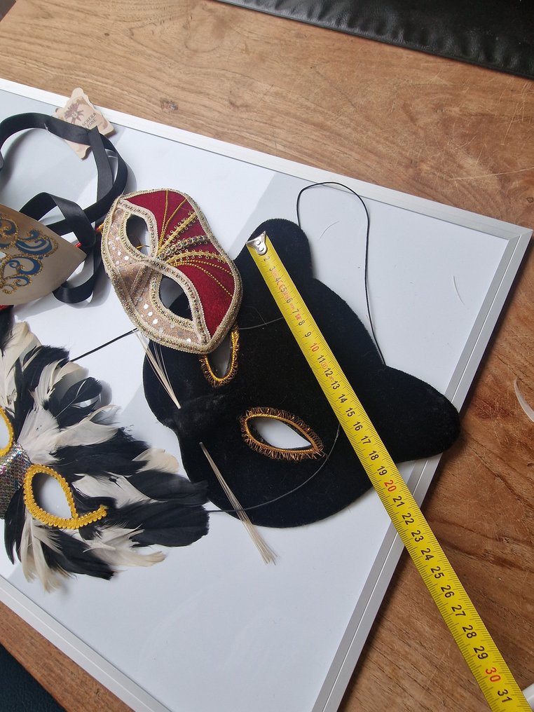 Dekorativ prydnad (5) - Italien - Venetig mysteriummasker #4.3