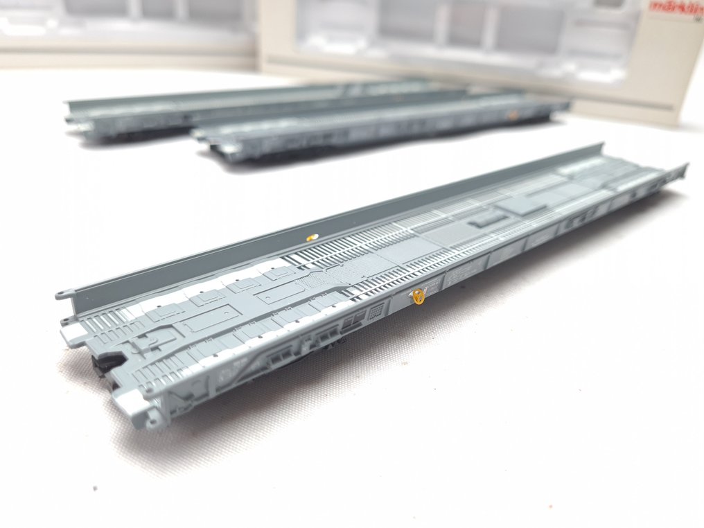 Märklin H0 - 47403 - Model train freight carriage (3) - 3x Rolling Road HUPAC - SBB-CFF, Hupac Chiasso #2.1