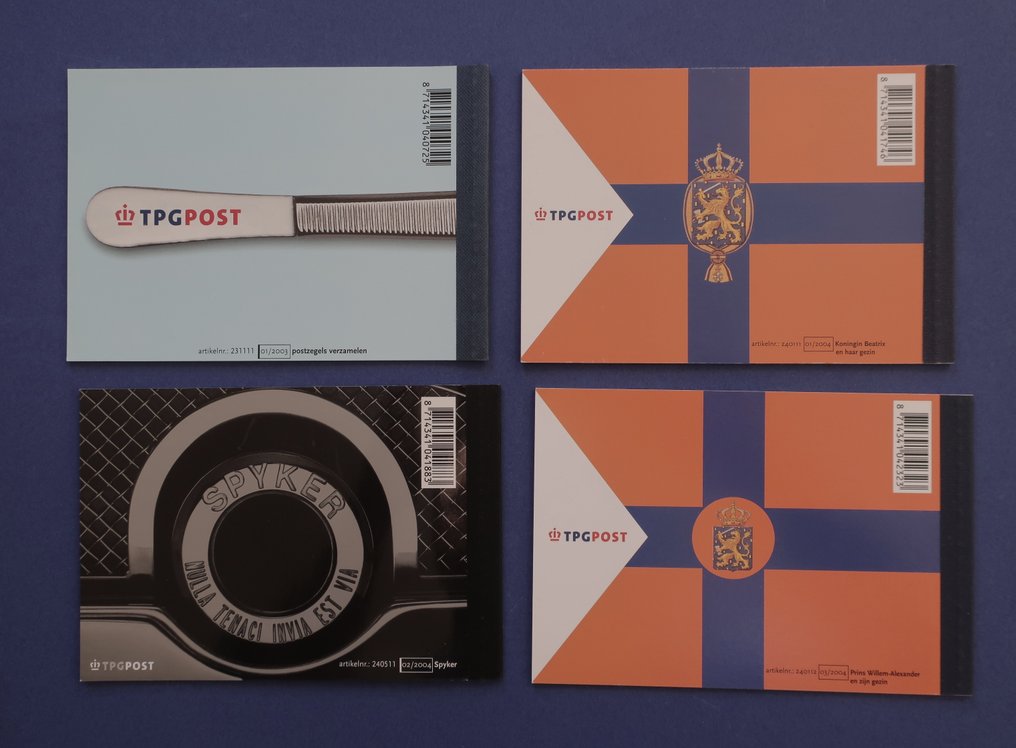 荷兰 2003/2008 - 完整收藏22本Prestigeboekjes，从PR1到PR22。 #2.1