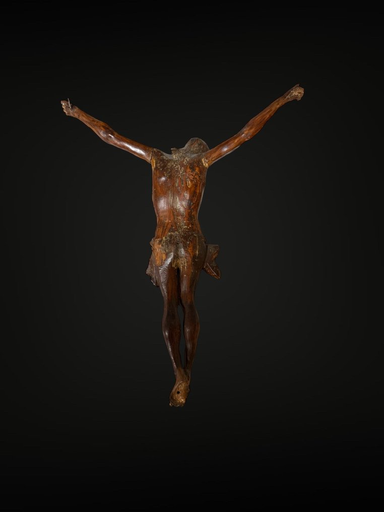 Γλυπτό, Corpus Christi - 18e eeuw - 33 cm - Limewood #4.3