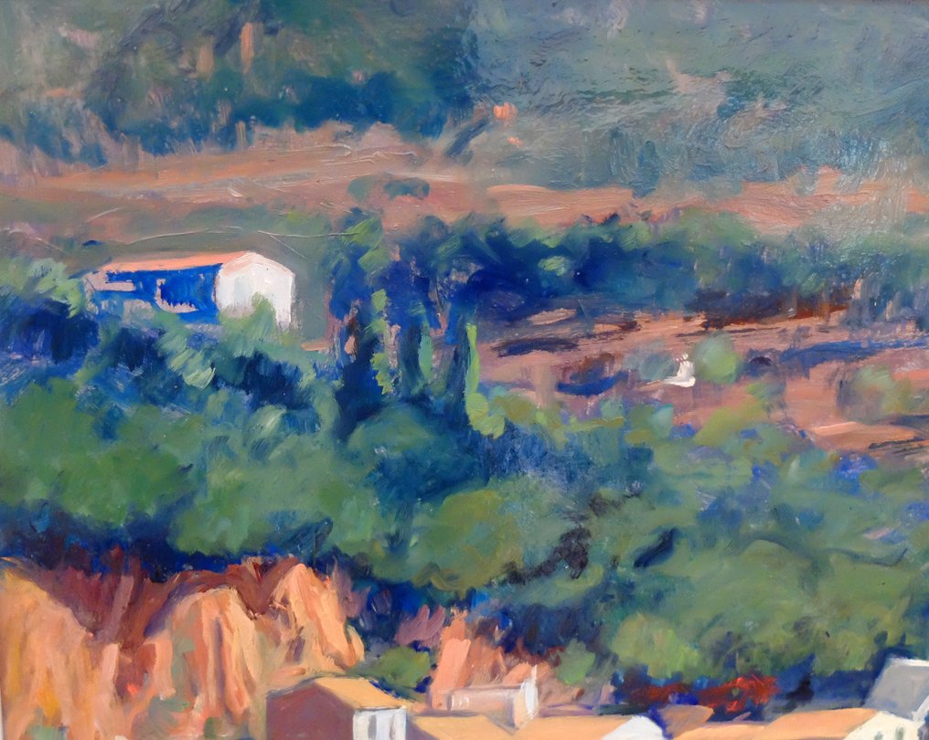 Ισπανική σχολή (XX) - Paisaje costera de la Costa Brava #3.2