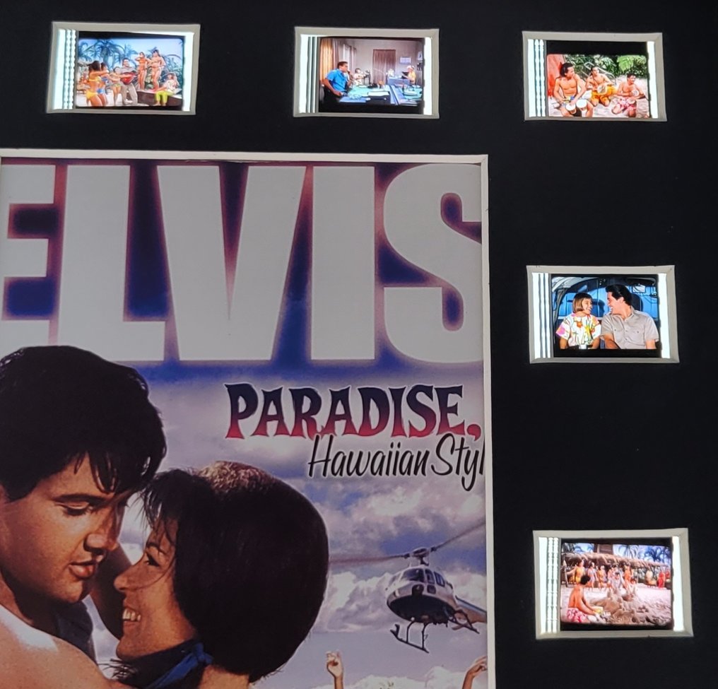 艾維斯·普里斯萊/貓王, Paradise Hawaiian Style - 带有COA的电影胶片装裱 #1.0