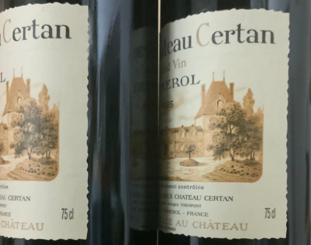 1995 Vieux Chateau Certan - Bordeaux, Pomerol - 2 Flaskor (0,75L) #4.3