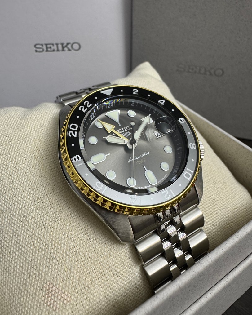 Seiko - 5 Sports GMT - Ingen reservasjonspris - SSK021 - Herre - 2020+  #2.1