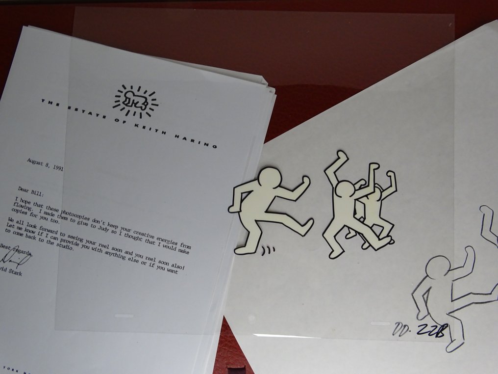 Keith Haring (1958-1990) - Dancing #1.0