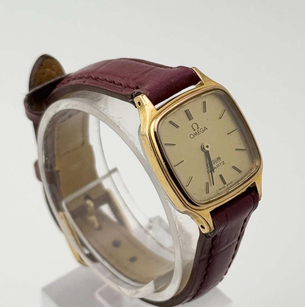 Omega - De Ville - χωρίς τιμή ασφαλείας - Quartz - Γυναίκες - 1980-1989 #1.0