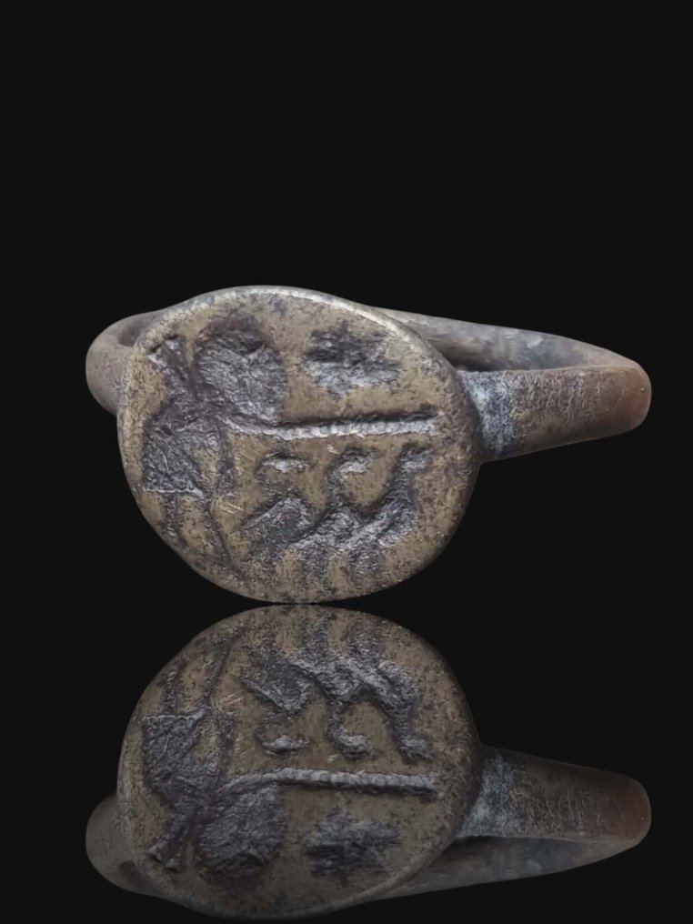 Römisches Reich Atemberaubender & seltener Seal Ring #1.0