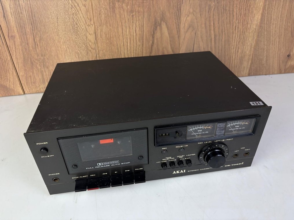 Akai - CS-702DII Audiocassette deck #4.3