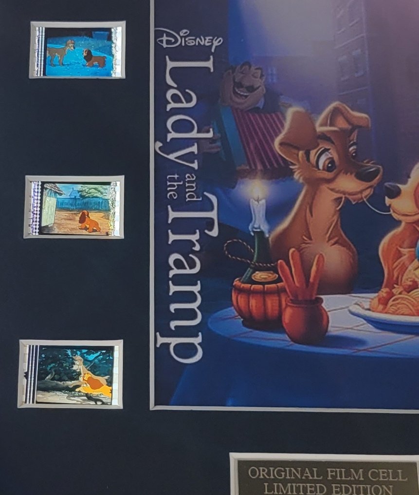 Lady and the Tramp - Framed Film Cell Display with COA #3.2
