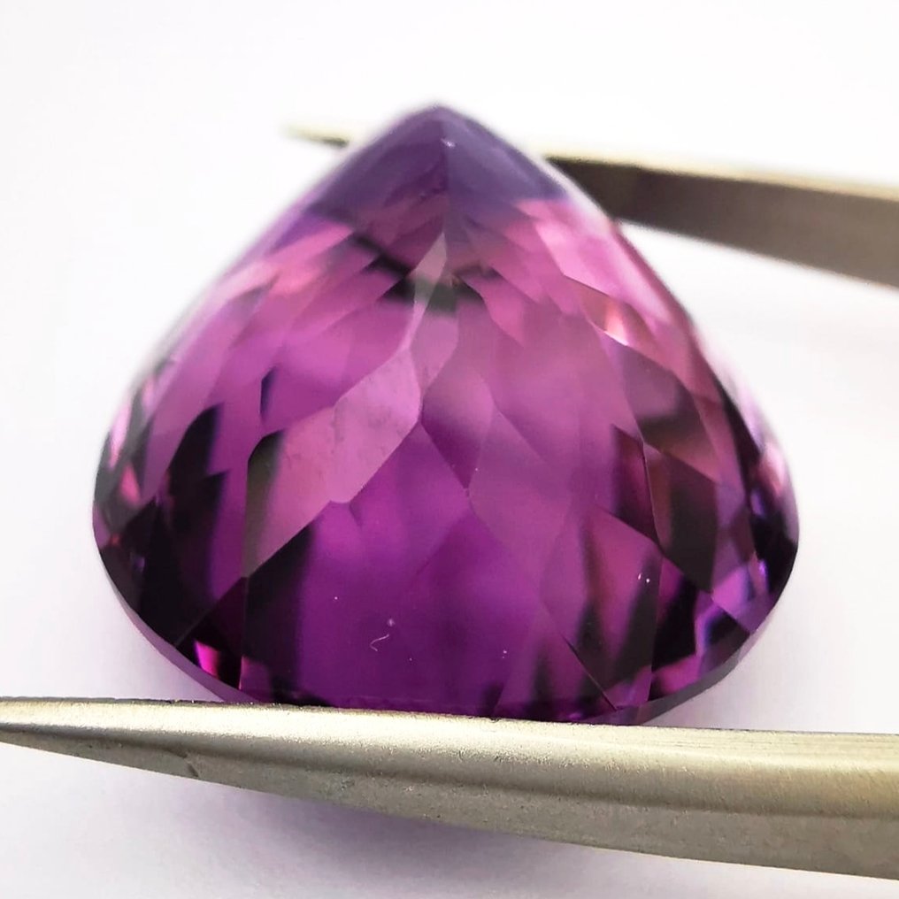 沒有保留價 紫水晶  - 52.64 ct - Antwerp Laboratory for Gemstone Testing (ALGT) - 鮮豔的粉紫色 #3.2