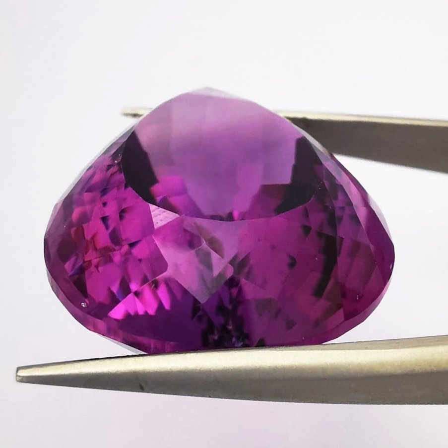 沒有保留價 紫水晶  - 52.64 ct - Antwerp Laboratory for Gemstone Testing (ALGT) - 鮮豔的粉紫色 #1.0