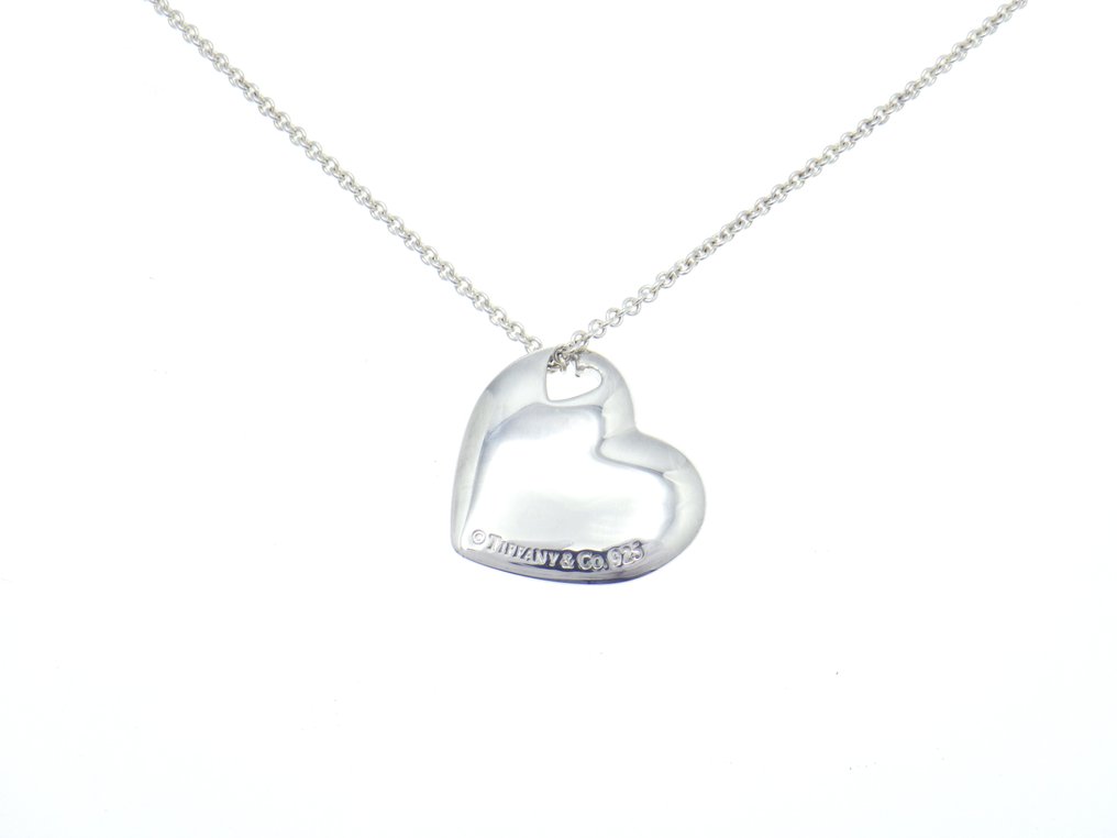 Nincs minimálár - Tiffany & Co. - Nyaklánc - Heart in Heart Pendant Ezüst #1.0