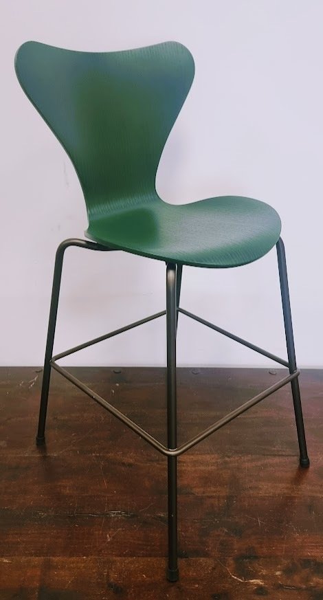 Fritz Hansen - Arne Jacobsen - 椅 - 系列 7 Junior - 木, 金屬 - 儿童椅 #3.2