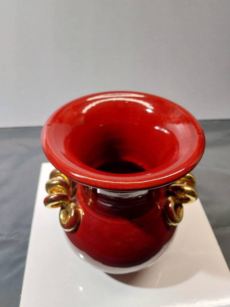 Roger Guerin - Vase -  M 85A  - Steintøy - Vase M 85A #3.2