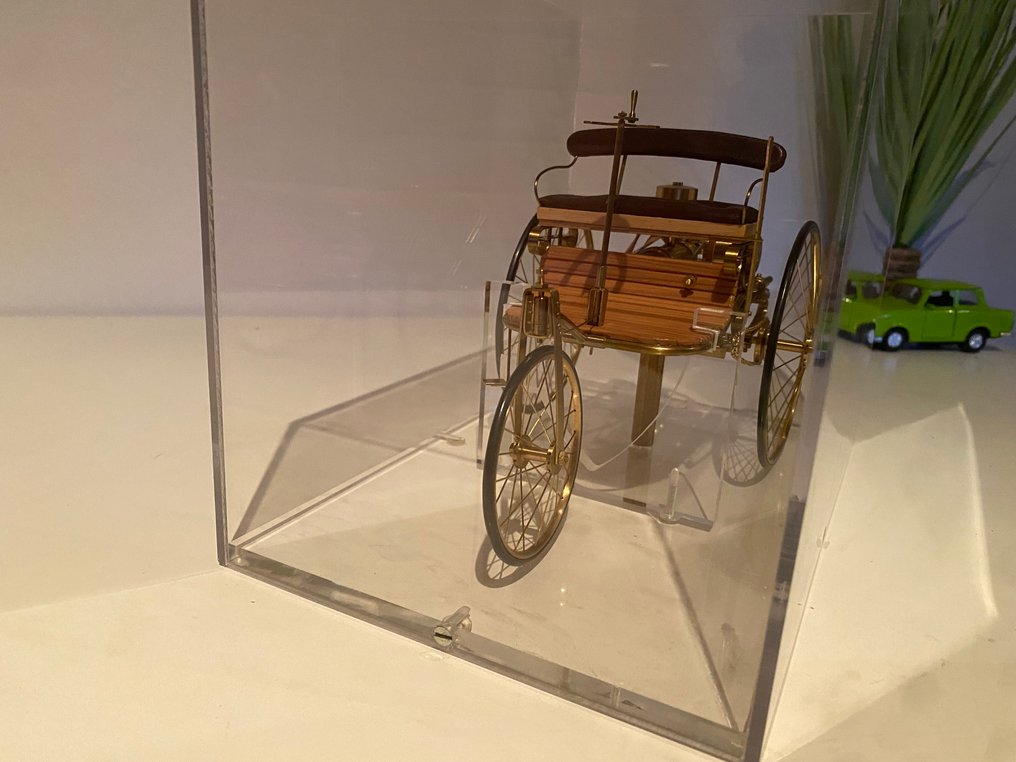 Franklin Mint 1:8 - Αυτοκίνητο μοντελισμού - Mercedes Patent Motorwagen - Μερικά μέρη είναι επιχρυσωμένα 24 καρατίων. #2.1