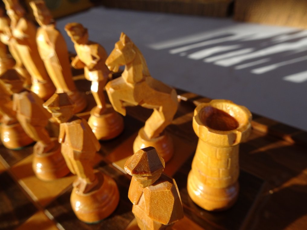 西洋棋套裝 - 木 #4.3