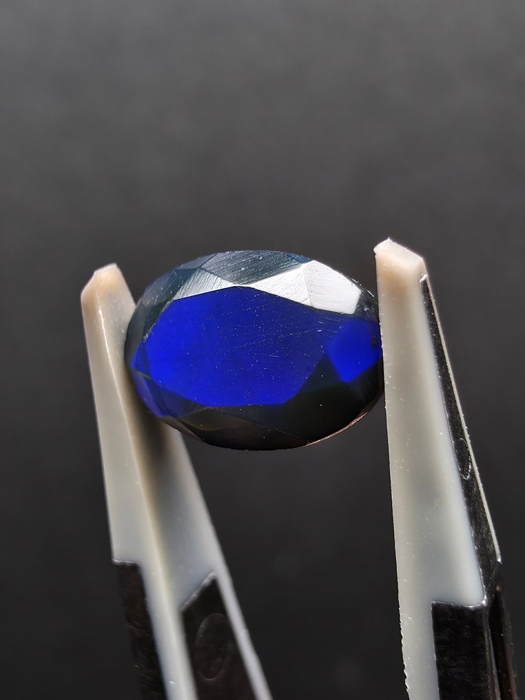 2,9 tcw schwarzer Opal facettiert- 0.58 g - (2) #4.3