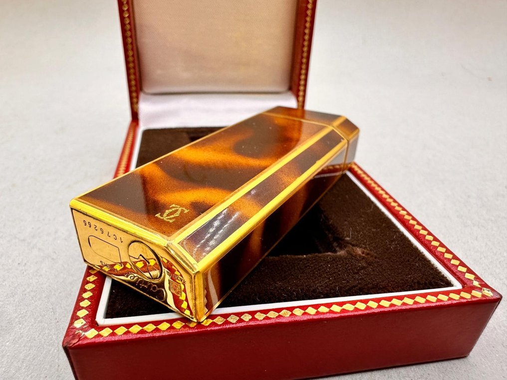 Cartier - Pentagon - Αναπτήρας - Gold-plated, Λάκα #2.1