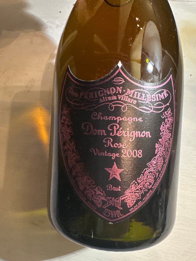 2008 Dom Pérignon - Champagne Brut, Rosé - 1 Bottle (0.75L) #1.0