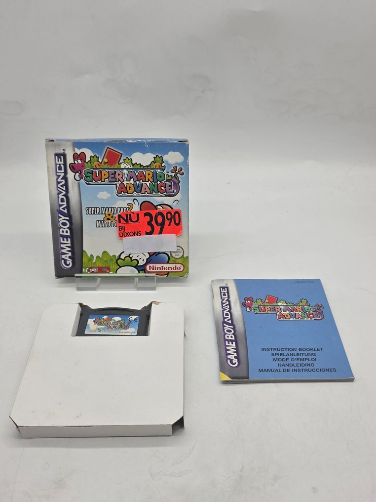 Nintendo - Game Boy Advance GBA - Super Mario Advance- First edition - 电子游戏 - 带原装盒 #1.0