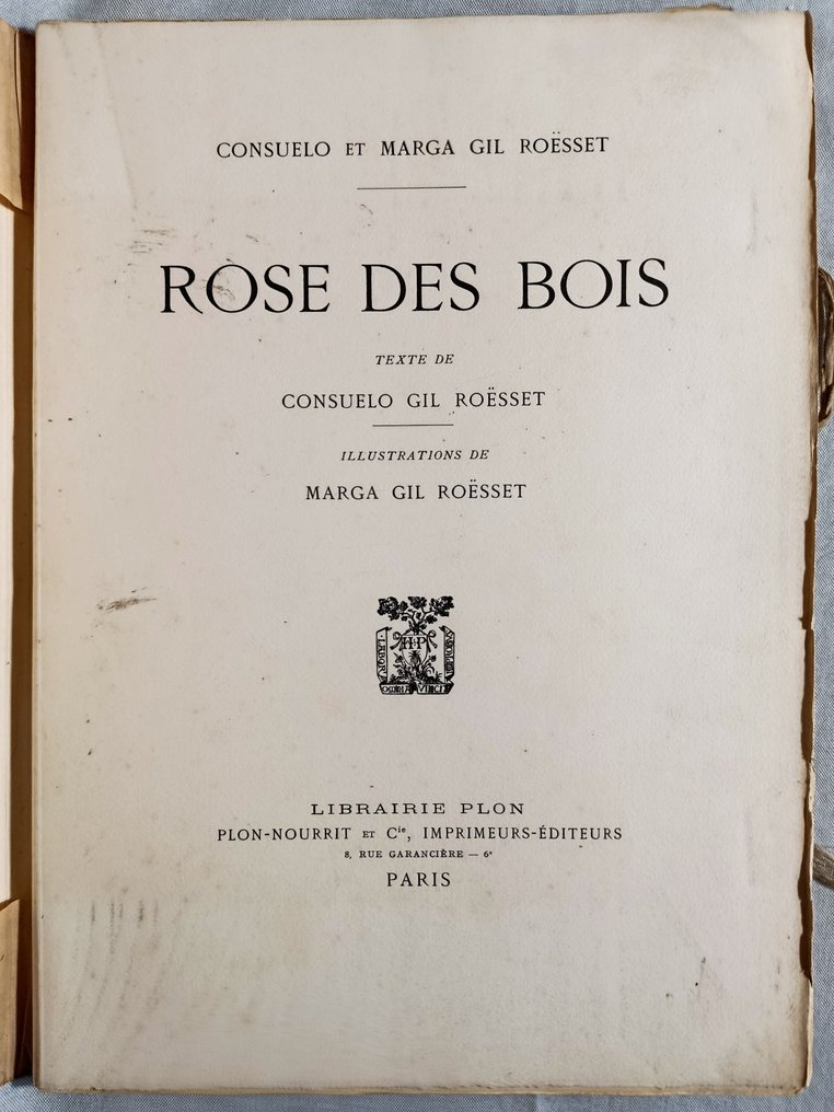 Consuelo et Marga GIL ROESSET. - Rose des Bois. - 1923 #4.3
