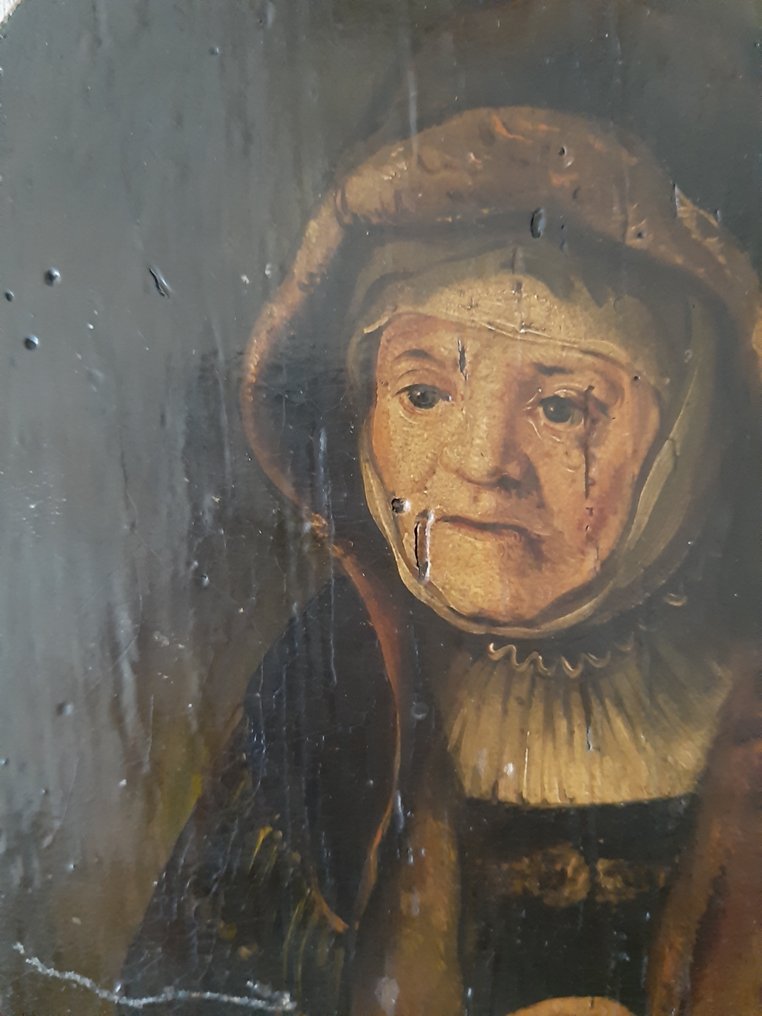 Scuola europea (XIX), da Rembrandt - La madre #2.1