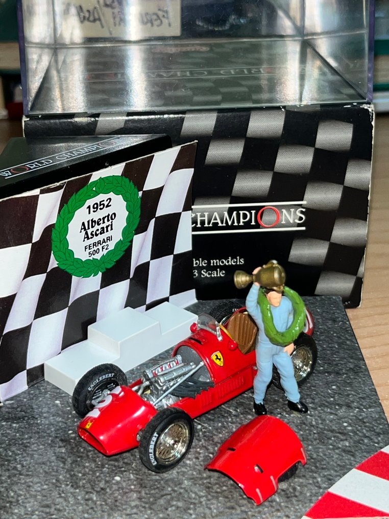 Vitesse 1:43 - Αυτοκίνητο μοντελισμού - Ferrari 500 F2 Alberto Ascari 1952 - Πολύ σπάνιο με διάφορο. #2.1